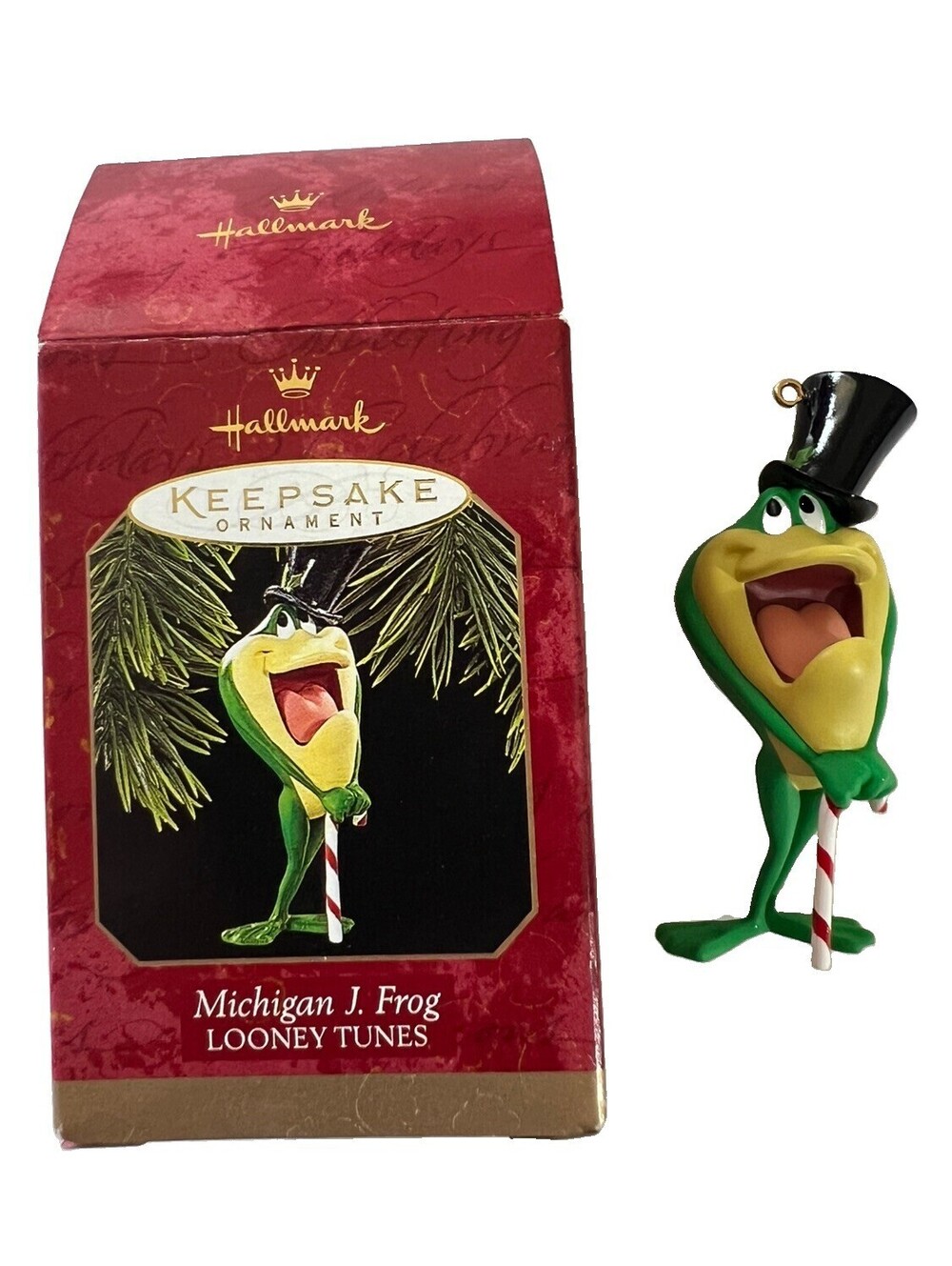 Hallmark Keepsake Michigan J. Frog Looney Tunes Christmas Ornament NIB